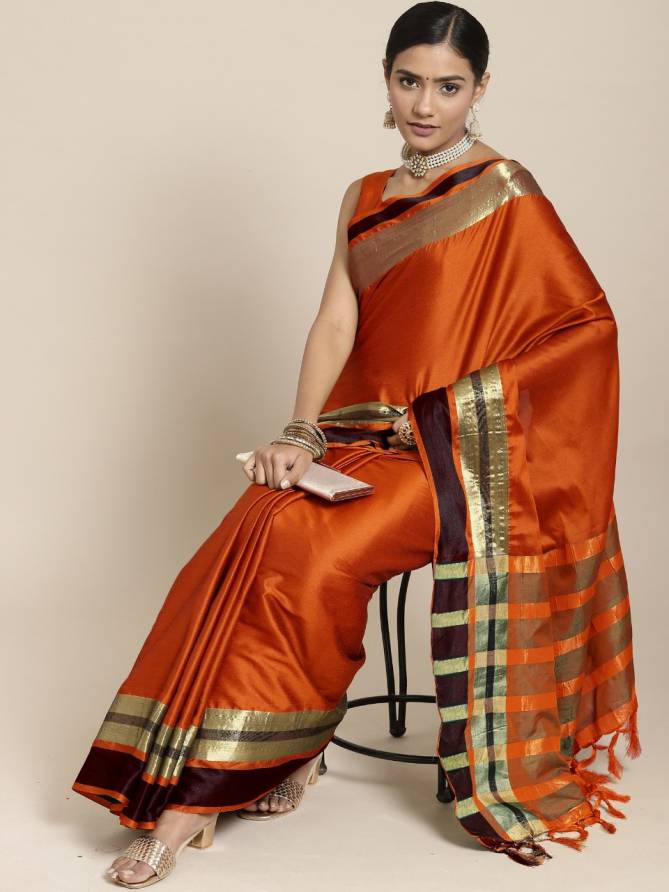 Aura Festive New Designer Party Wear Silk Latest Saree Collection